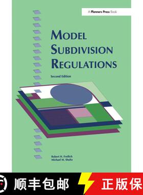 【3-4周达】Model Subdivision Regulations: Planning and Law [9780367099459]