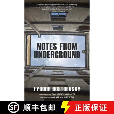 【3-4周达】Notes from Underground (Warbler Classics Annotated Edition) [9781957240060]