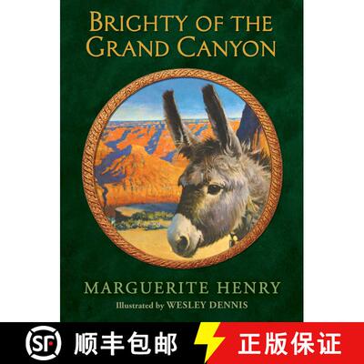 【3-4周达】精装 Brighty of the Grand Canyon (Reissue) [9781481415828]