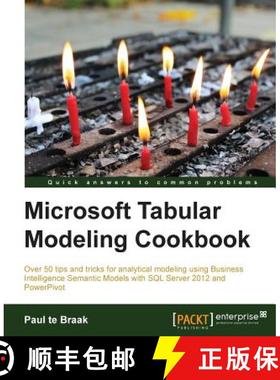 预订 SQL Server and Power Pivot - Tabular Modeling Cookbook [9781782170884]