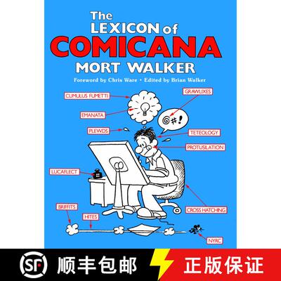 【3-4周达】The Lexicon of Comicana [9781681379562]