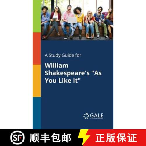 【3-4周达】A Study Guide for William Shakespeare's As You Like It [9781375376556]