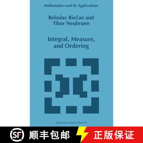 【3-4周达】Integral, Measure, and Ordering [9789048148554]