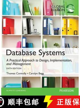 【3-4周达】Database Systems: A Practical Approach to Design, Implementation, and Management, Global E... [9781292061184]
