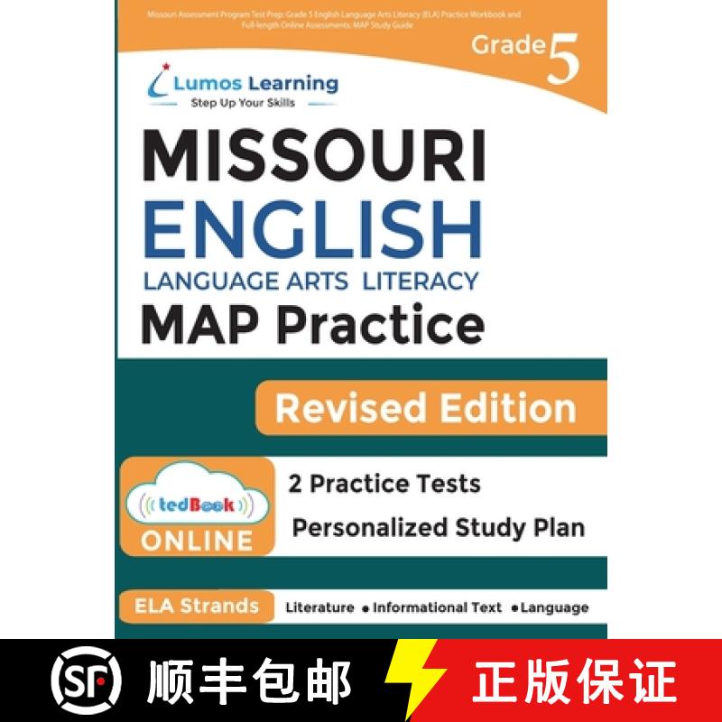【3-4周达】Missouri Assessment Program Test Prep: Grade 5 English Language Arts Literacy (ELA) Practi... [9781959697176]