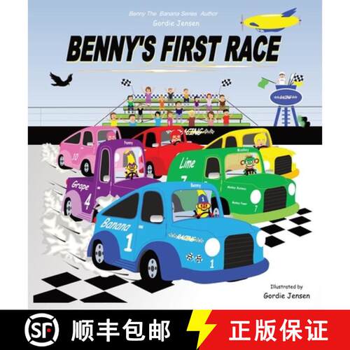 【3-4周达】精装 Benny's First Race [9798295554759]