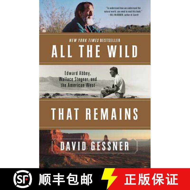 【3-4周达】All the Wild That Remains: Edward Abbey, Wallace Stegner, and the American West [9780393352375]