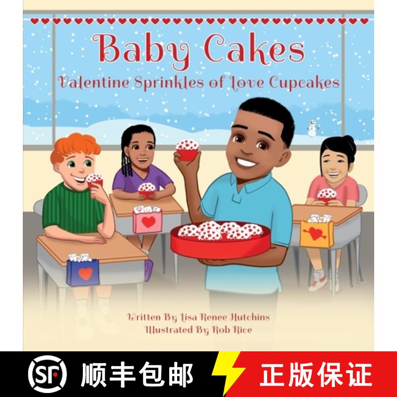 【3-4周达】Baby Cakes: Valentine Sprinkles of Love Cupcakes [9781959446231]