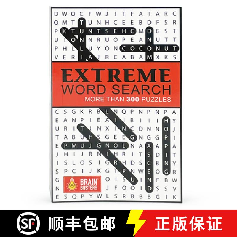 【3-4周达】Extreme Word Search: With 300 Puzzles [9781680524741]
