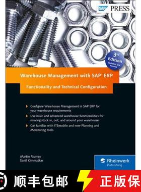 【3-4周达】Warehouse Management with SAP Erp: Functionality and Technical Configuration [9781493213634]