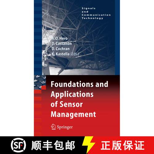 【3-4周达】精装 Foundations and Applications of Sensor Management [9780387278926]