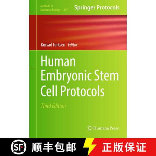 【3-4周达】精装 Human Embryonic Stem Cell Protocols (3rd ed. 2015) [9781493926671]