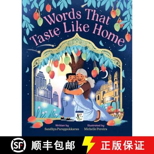 【3-4周达】精装 Words That Taste Like Home: A Picture Book [9781419780684]