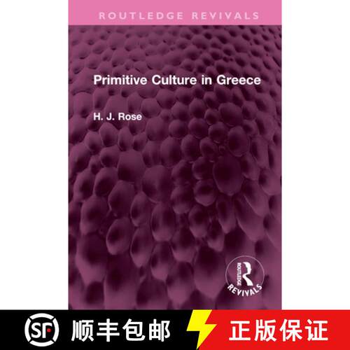 【3-4周达】精装 Primitive Culture in Greece [9781032497228]