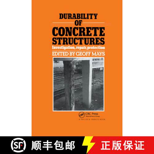 【3-4周达】Durability of Concrete Structures : Investigation, repair, protection [9780367866334]