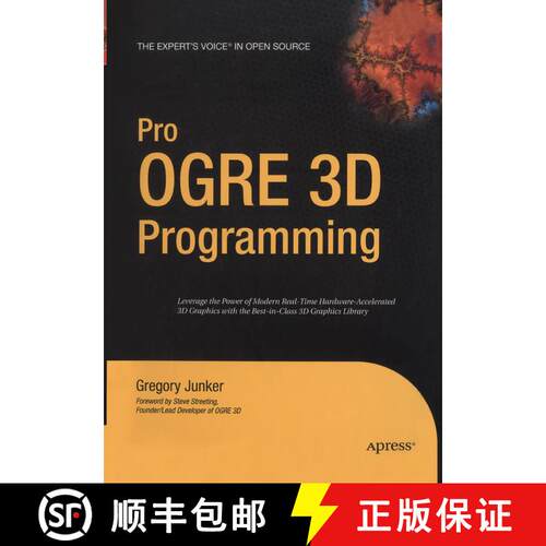 【3-4周达】Pro OGRE 3D Programming (First Edition) [9781484220313]