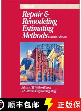 【3-4周达】Repair & Remodeling Estimating Methods, Fourth Edition [Wiley建筑] [9780876296615]