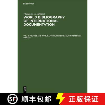 【3-4周达】精装 Politics and world affairs, periodicals, conferences, indexes [9783111210612]
