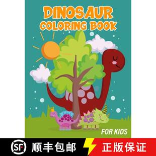 【3-4周达】Dinosaur Book for Kids 4-8 Years Old: Dino Books for Kids, Activity Book for Kids Ages 4-8... [9785243015189]
