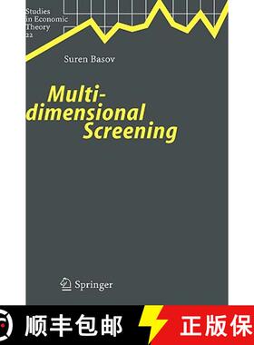 【3-4周达】Multidimensional Screening [9783540239062]