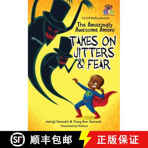 【3-4周达】精装 The Amazingly Awesome Amani Takes On JITTERS & FEAR [9798218229771]