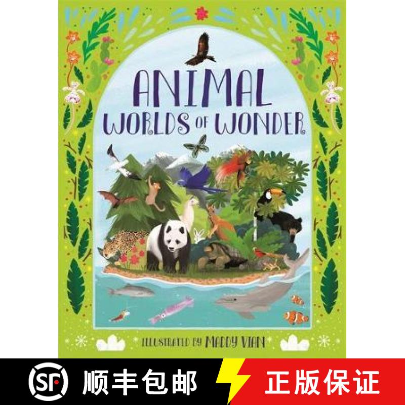 【3-4周达】Animal Worlds of Wonder [9781787413429]