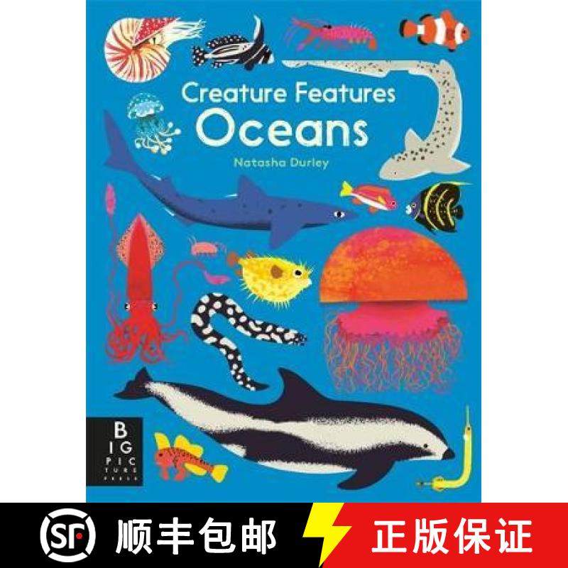 【3-4周达】Creature Features Oceans [9781787415782]