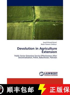 预订 Devolution in Agriculture Extension [9783845409900]