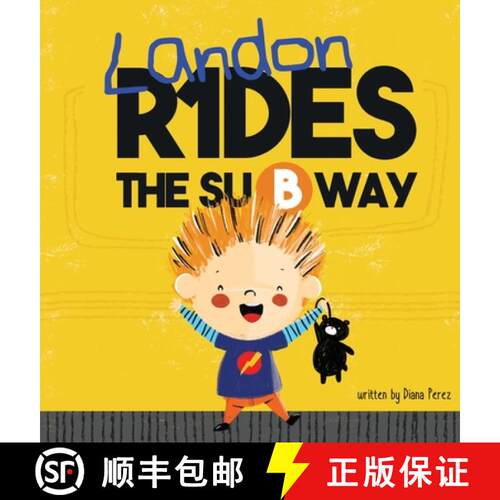 【3-4周达】精装 Landon Rides the Subway [9781941434857]