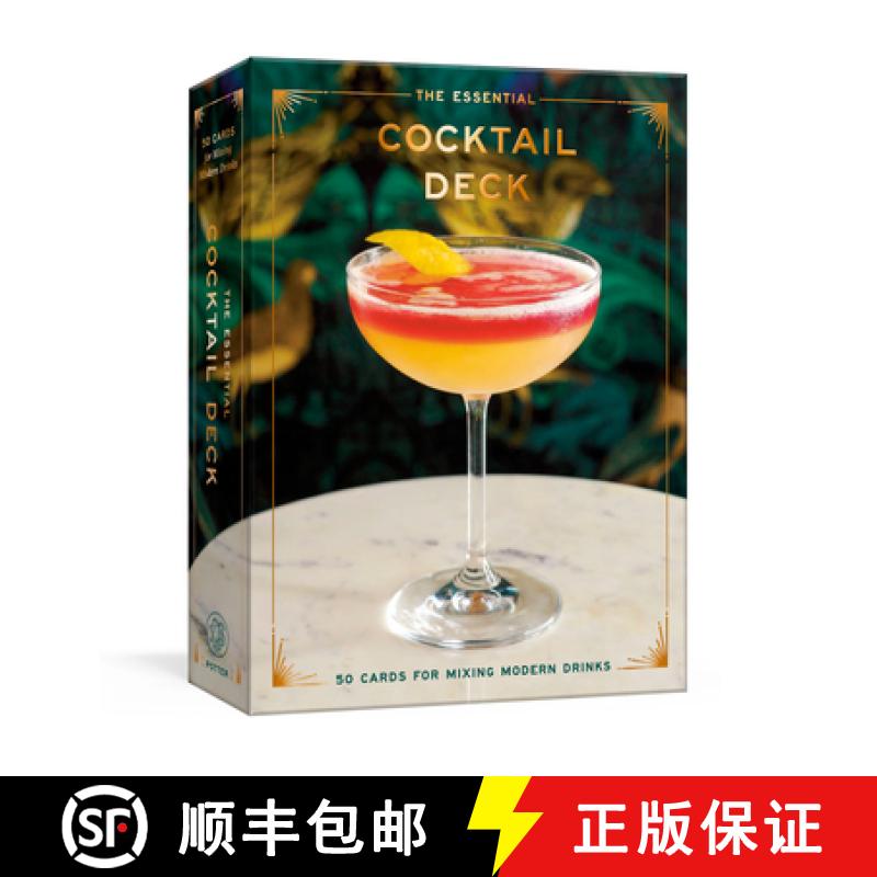 【3-4周达】The Essential Cocktail Deck: 50 Cards for Mixing Modern Drinks [9780593235706]