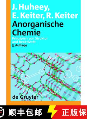 【3-4周达】精装 Anorganische Chemie – Prinzipien von Struktur und Reaktivität [9783110179033]