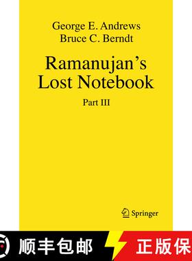 【3-4周达】Ramanujan's Lost Notebook : Part III [9781489994974]
