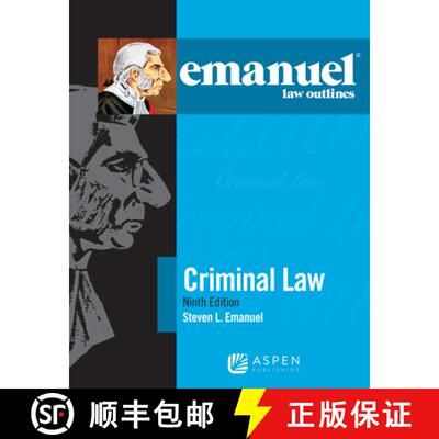 【3-4周达】Emanuel Law Outlines for Criminal Law [9781543805765]