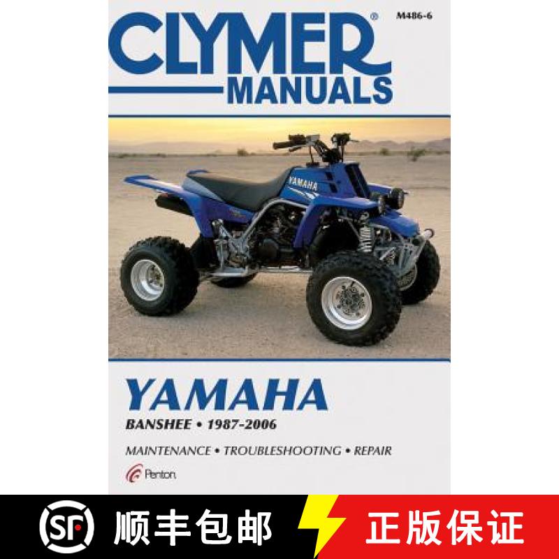 【3-4周达】Clymer Yamaha Banshee 1987-2006 [9781599690841]