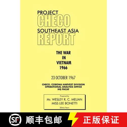 【3-4周达】Project Checo Southeast Asia Study: The War in Vietnam 1966 [9781780398204]