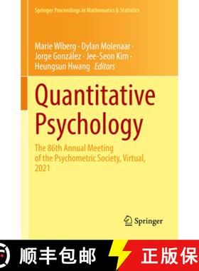 【3-4周达】Quantitative Psychology : The 86th Annual Meeting of the Psychometric Society, Virtual, 2021 [9783031045745]