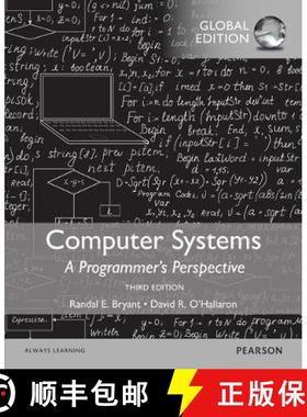 【3-4周达】Computer Systems: A Programmer's Perspective with MasteringEngineering, Global Edition [9781292109428]