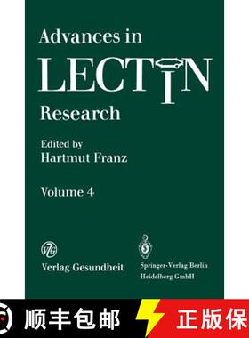 【3-4周达】Advances in Lectin Research : Volume 4 [9783333005843]