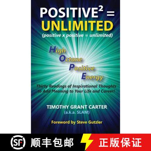 【3-4周达】Positive x Positive = Unlimited: High Octane Positive Energy [9781940278193]