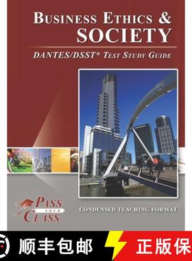 【3-4周达】Business Ethics and Society DANTES/DSST Test Study Guide [9781614336587]