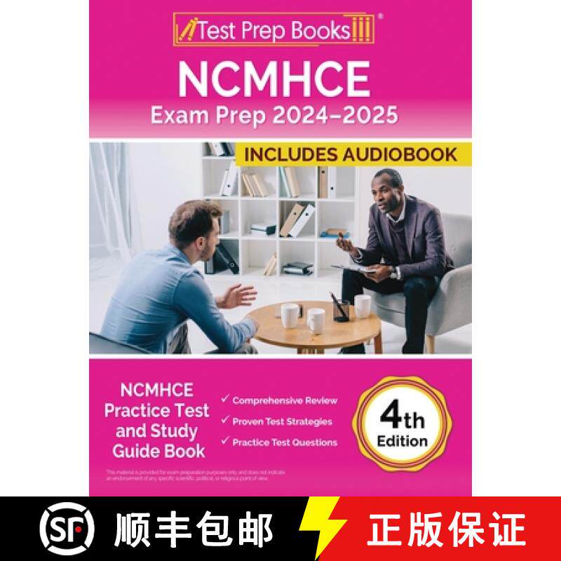 【3-4周达】NCMHCE Exam Prep 2024-2025: NCMHCE Practice Test and Study Guide Book [4th Edition] [9781637756836]