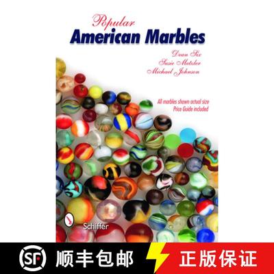 【3-4周达】Popular American Marbles [9780764326400]