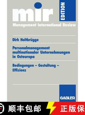 【3-4周达】Personalmanagement multinationaler Unternehmungen in Osteuropa : Bedingungen - Gestaltung ... [9783409137973]