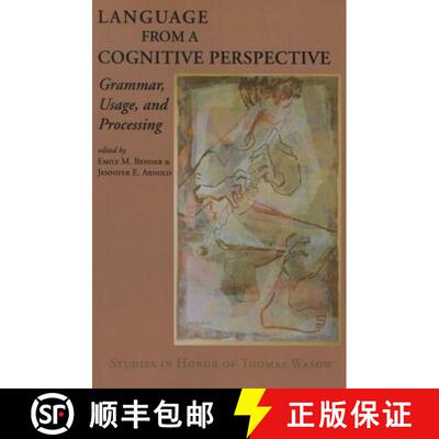 预订 Language from a Cognitive Perspective – Grammar, Usage, and Processing [9781575866109]