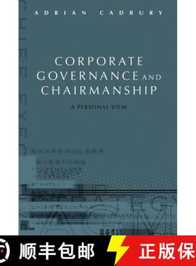【3-4周达】Corporate Governance and Chairmanship: A Personal View [9780199252008]