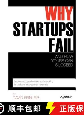 【3-4周达】Why Startups Fail : And How Yours Can Succeed [9781430241409]