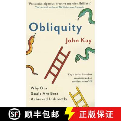 【3-4周达】Obliquity : Why our goals are best achieved indirectly [9781846682896]