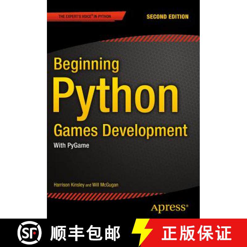 【3-4周达】Beginning Python Games Development, Second Edition : With PyGame [9781484209714]