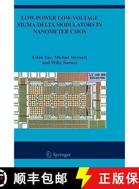 【3-4周达】Low-Power Low-Voltage Sigma-Delta Modulators in Nanometer CMOS [9781402041396]