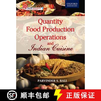 预订 Quantity Food Production Operations and Indian Cuisine [With CDROM] [9780198068495]